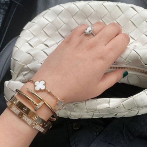 NAGEL Elegantes Armband mit Zirkon