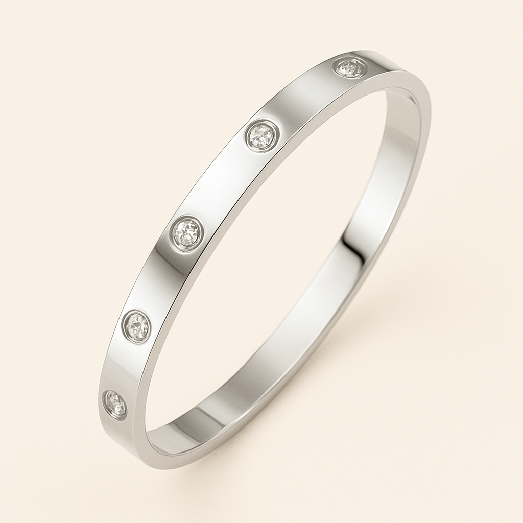 FINET Luxusarmband mit Zirkon