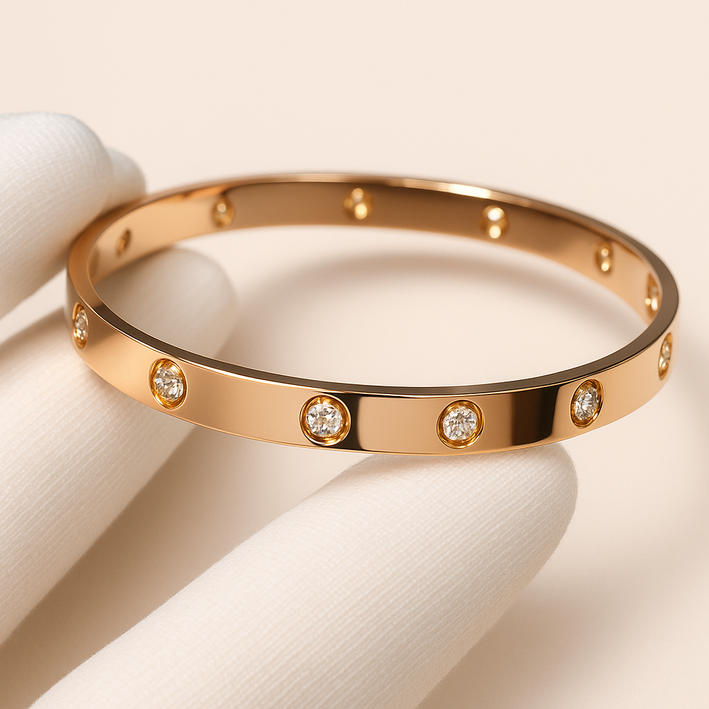 FINET Luxusarmband mit Zirkon