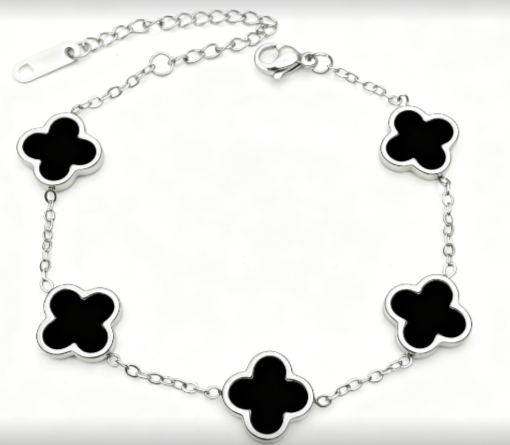 CLOVER Zilveren Armband