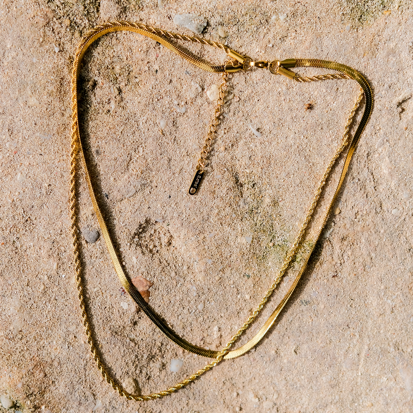 HAILEY Layered Gold Necklace