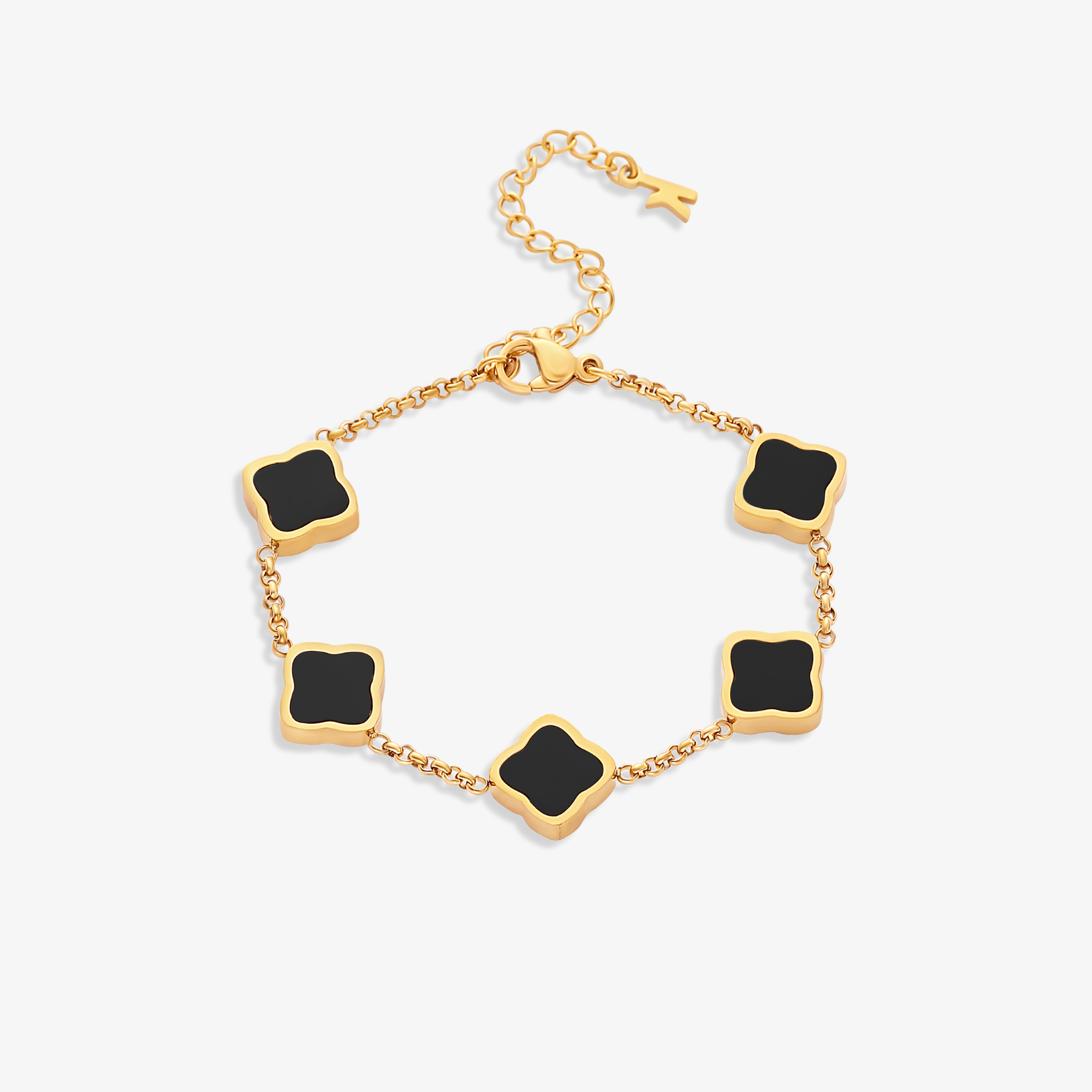 CLOVER Gouden Armband