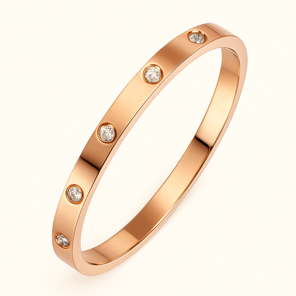 FINET Luxury Bracelet with Zircon