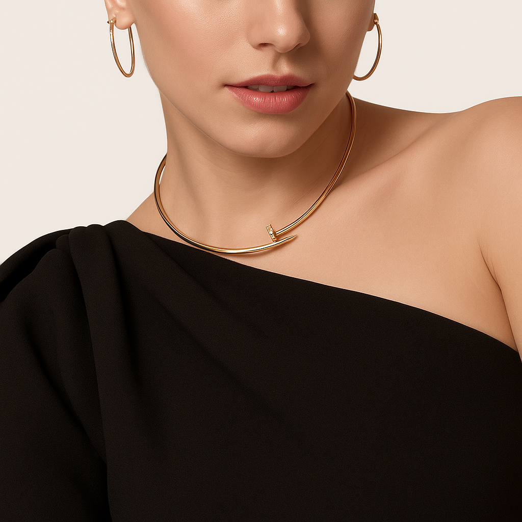ASH ANNE Necklace with Zircon