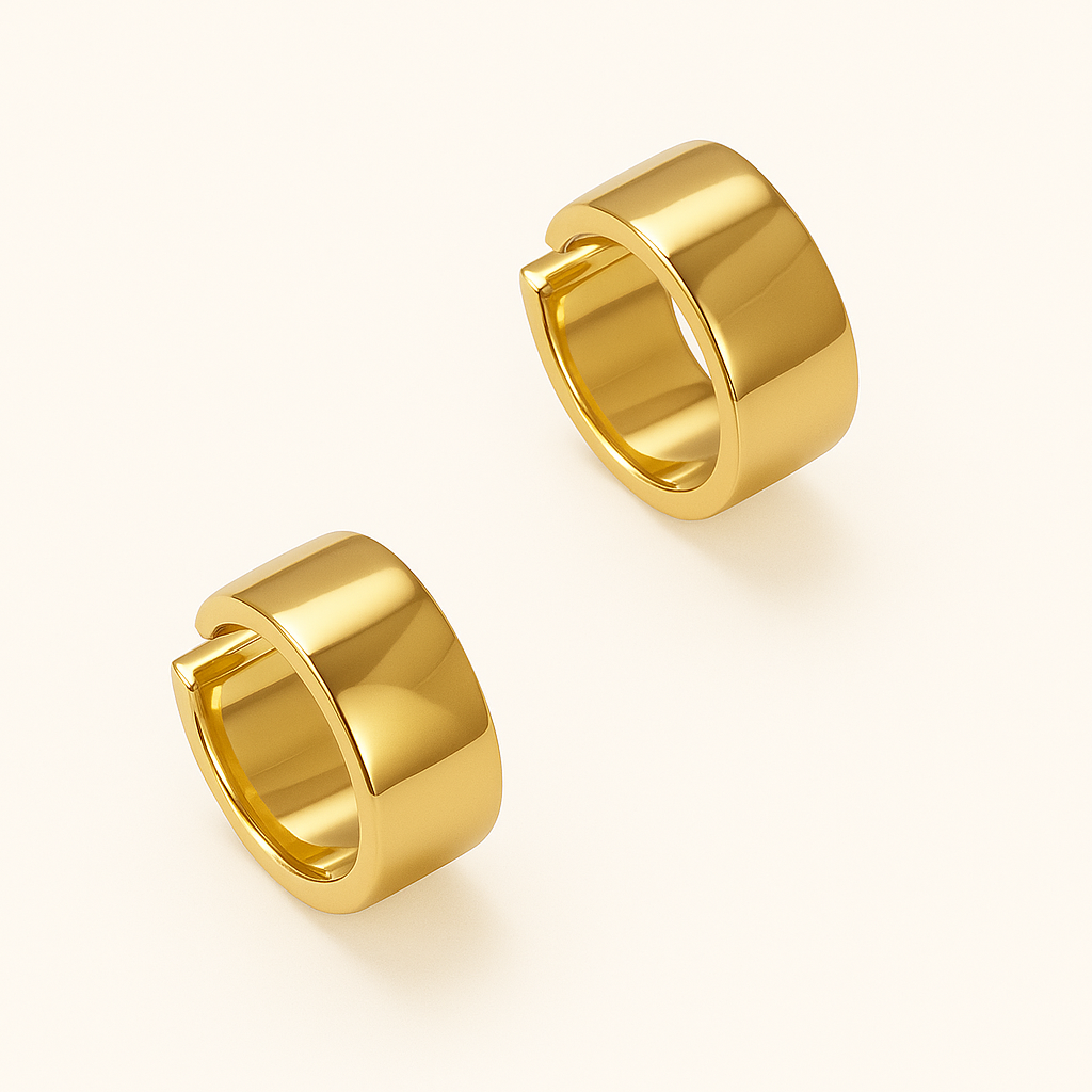 LIVIA Golden Mini Hoops